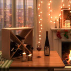 Range-bouteilles modulaire empilable 24 bouteilles, support à vin en bois autonome, étagère de rangement pour bar, cave, cuisine