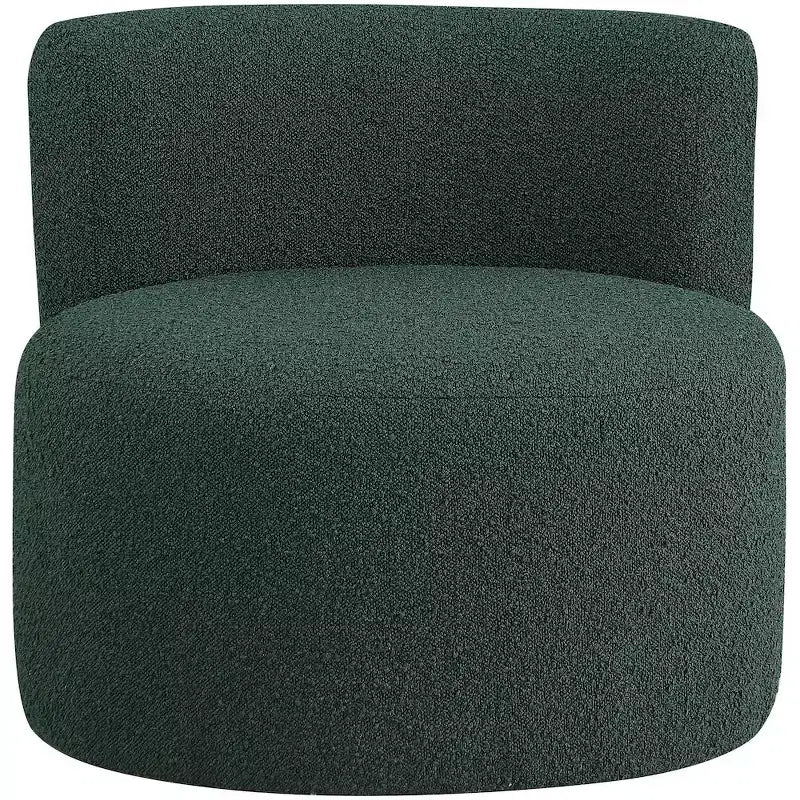 Fauteuil d'appoint en tissu bouclé