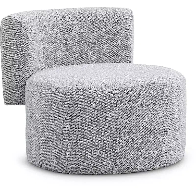 Fauteuil d'appoint en tissu bouclé