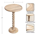 Table d'appoint ronde