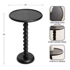 Table d'appoint ronde