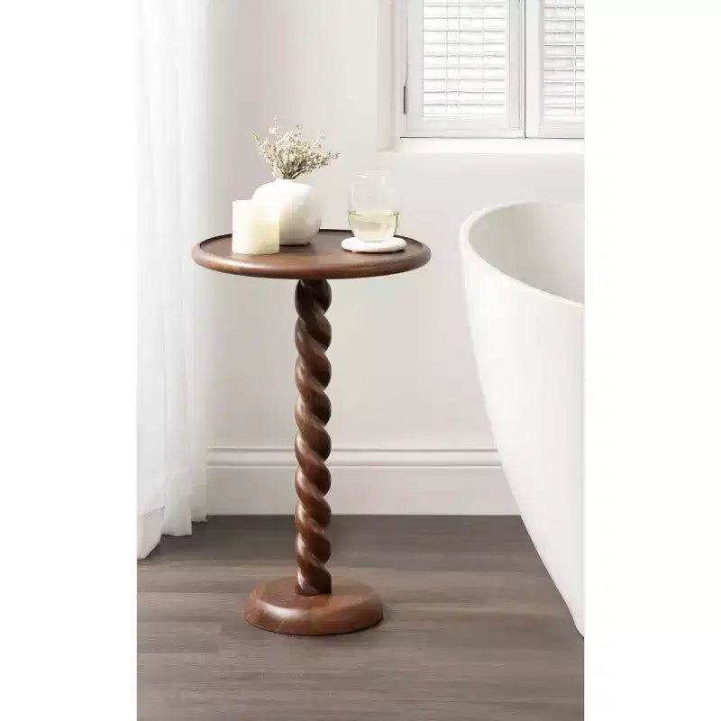 Table d'appoint ronde