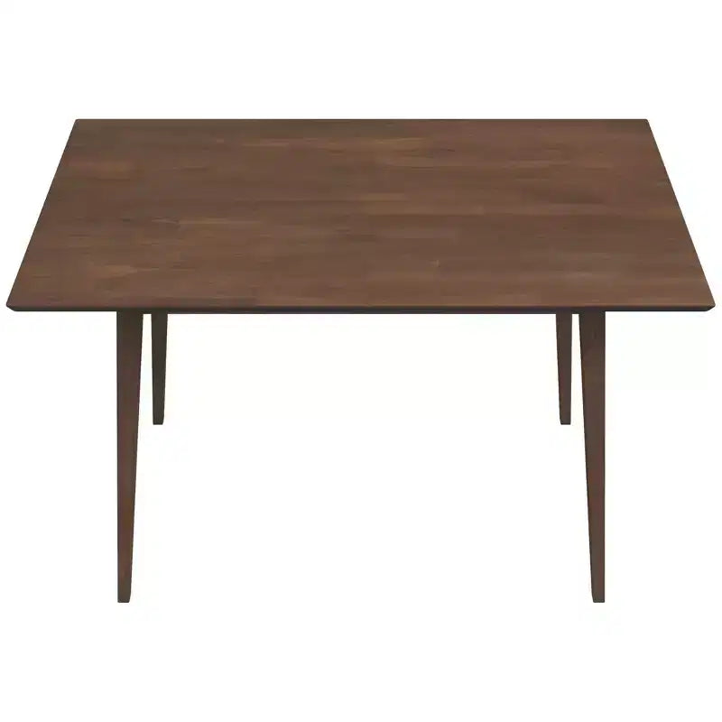 Table de salle à manger/cuisine rectangulaire en bois massif de style moderne
