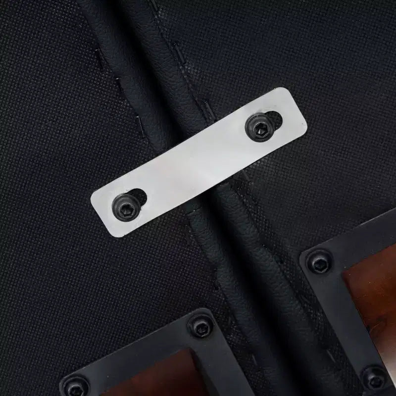 Canapé de réception rembourré avec 4 prises CA/2 ports USB/2 ports USB-C et pieds en bois de noyer avec patins réglables