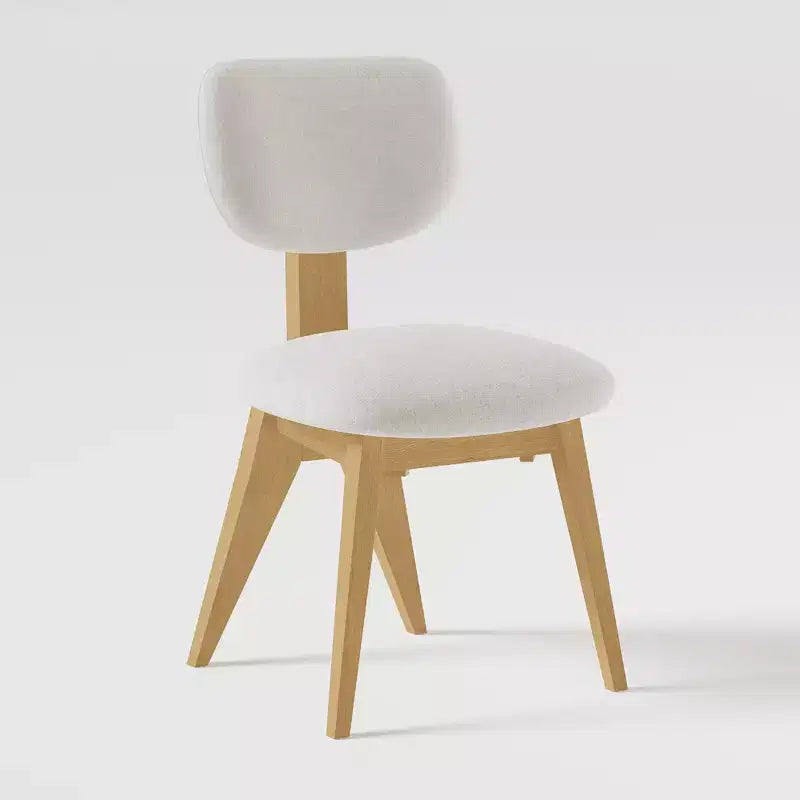 Chaises de salle à manger avec pieds en bois naturel pour espace repas à domicile