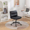 Chaise de bureau réglable en hauteur, chaise pivotante extra-large avec assise et dossier rembourrés, chaise d'ordinateur pour bureau, coiffeuse
