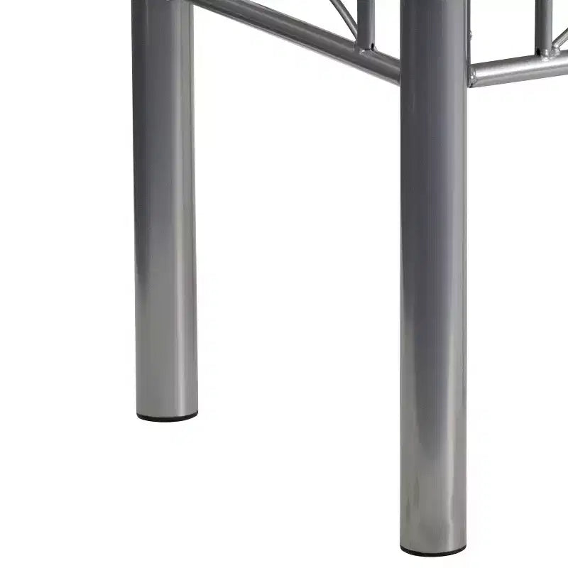 Table d'appoint stratifiée avec cadre en acier