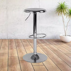 Tabouret de bar rétro réglable en hauteur