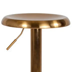 Tabouret de bar rétro réglable en hauteur