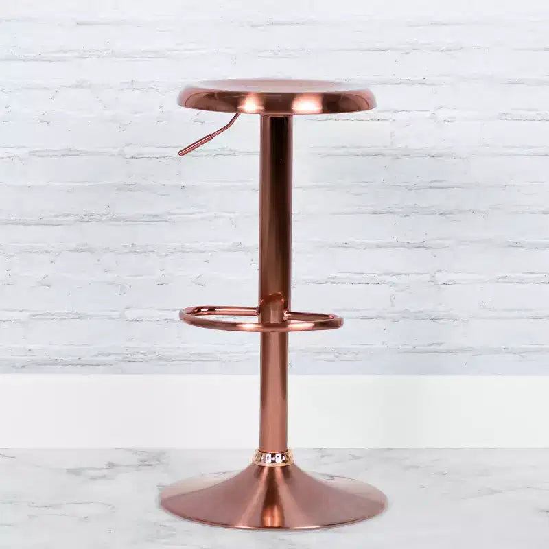Tabouret de bar rétro réglable en hauteur